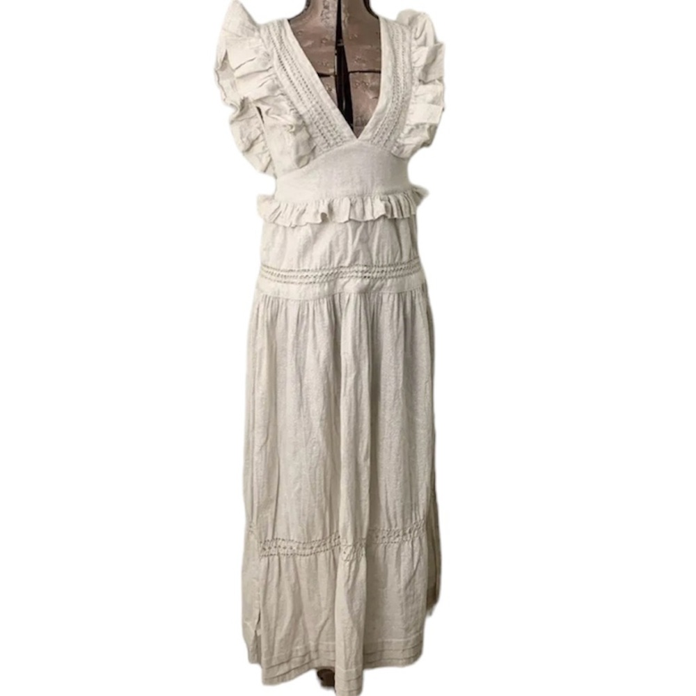Spell And The Gypsy Collective Lola Frill Dress Bohemian Maxi